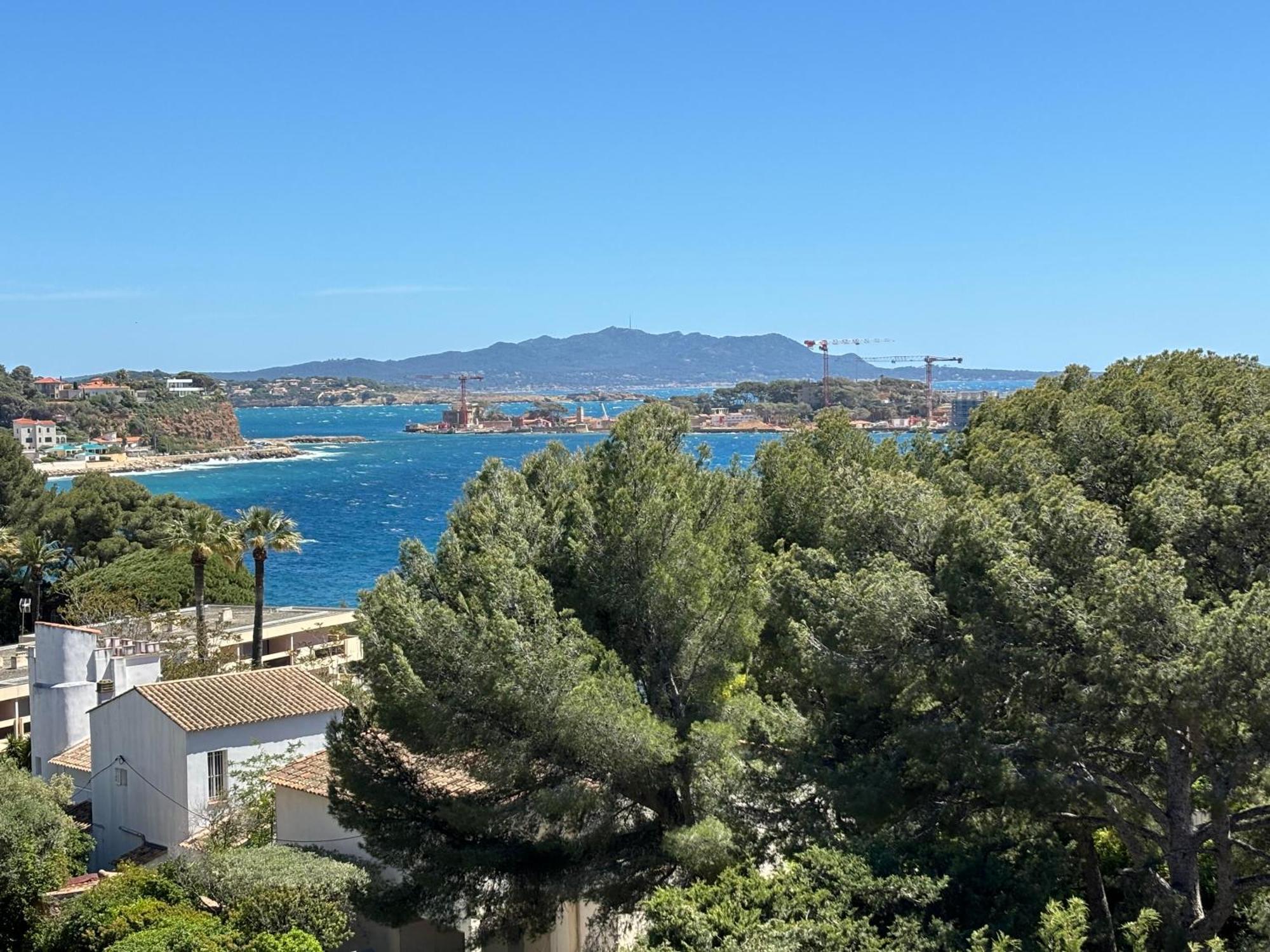 Appartement T3 Terrasse Vue Mer Bandol Extérieur photo